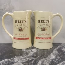 Vintage Wade PDM Bell&#39;s Scotch Whisky Ceramic Yellow Water Whisky Jug Barware - £29.52 GBP