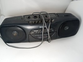 Vintage Sony CFS-B11 AM/FM Radio Boombox (Non-Working Cassette Recorder) - $12.59