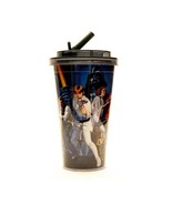 Disney Star Wars Plastic Flip Straw Cold Cup For Drinks Drinking New A13 - $11.95