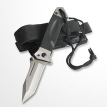 etrading Pocket Tactical Folding Knife G10 Handle 8Cr14Mov Steel Opening... - $16.81