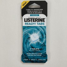 Listerine Ready Tabs Clean Mint, 8 Chewable Tablets - $18.99