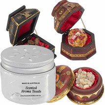 Frankincense &amp; Myrrh Scented Aroma Beads Room/Car Air Freshener - £22.14 GBP+