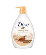 Dove Relaxing Shea Butter Body Wash with Vanilla Pump Bottle Size-1L - $38.61