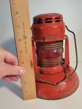 Dietz No. 40 Traffic Gard Red Railroad Lantern image 10