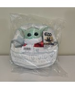 STAR WARS Grogu Holiday Plush Baby Yoda The Mandalorian Jedi Stuffed Toy... - $32.35 CAD