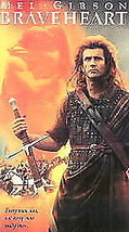 Braveheart Mel Gibson Director: Mel Columcille Gerard Gibson 1996 VHS*^ - £5.27 GBP