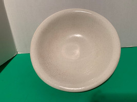 Vintage McCoy Pottery Cream Speckled Bowl or Wash Basin - £14.05 GBP