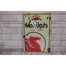 Vintage Look Gargoyle Mobilgas Socony-Vacuum Metal Sign - £9.59 GBP