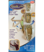 Hook - Its Wall Hanging System, 32 piece Set - AS SEEN ON TV NEW OTHER - €12,11 EUR