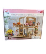 HABA Little Friends Dollhouse Town Villa with 10 Pieces Furniture New - €62,03 EUR