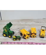 ERTL John Deere 1:64 Metal and Plastic Tractor Mower CAT Steamer Dump Tr... - $305.19 MXN