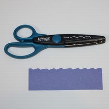 Fiskars Paper Edgers Craft Scrapbooking Scissors &quot;Wave&quot; Pattern - $4.99