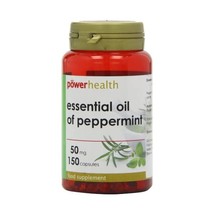 Power Health 50mg Peppermint Oil Capsules - Pack of 150 Capsules  - $21.00