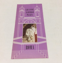 Grande Albergo plaza hotel Roma vintage brochure movie photo prop  - €17,15 EUR