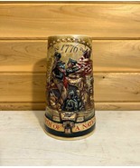 Miller Beer Stein Birth of A Nation Commemorative 1776 Collectible Mug V... - $45.45 CAD