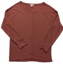 Jenni by Jennifer Moore Womens Super-Soft Long-Sleeve Top,Withered Rose ... - $27.08