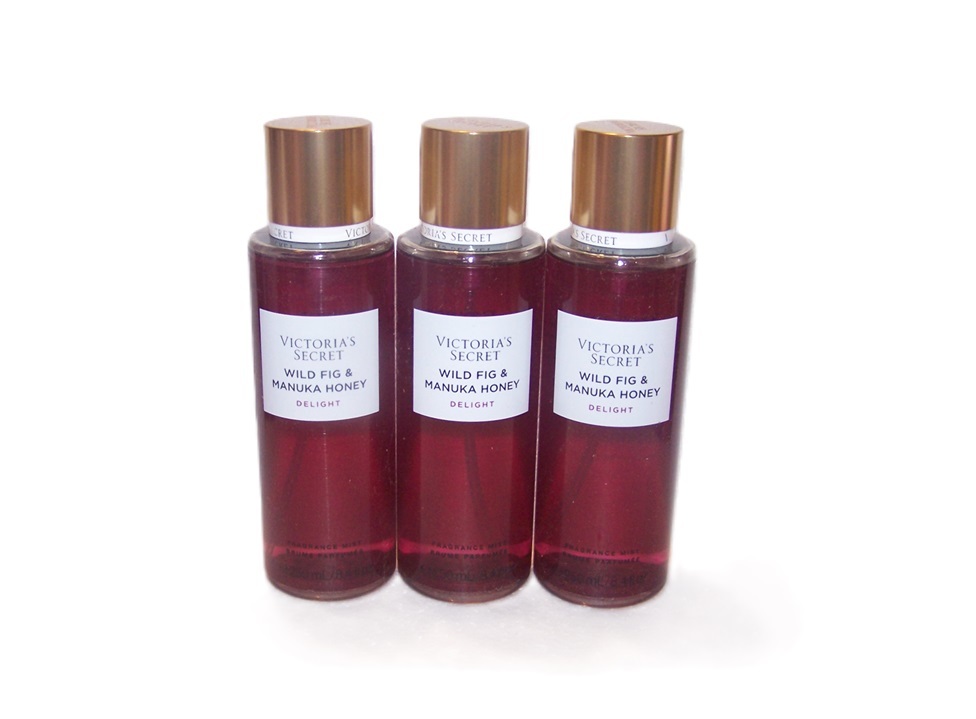 Primary image for Victoria's Secret Wild Fig & Manuka Honey Delight Fragrance Mist Lot of 3