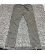 Kr3w K Slim Jeans Men XL 36x34 Gray Slim Fit Denim Pants Drawstring Outdoor - $710.65 MXN