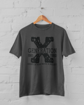 GEN-X - Soft and Lightweight Cotton T-Shirt with Front and Back Design - £17.68 GBP