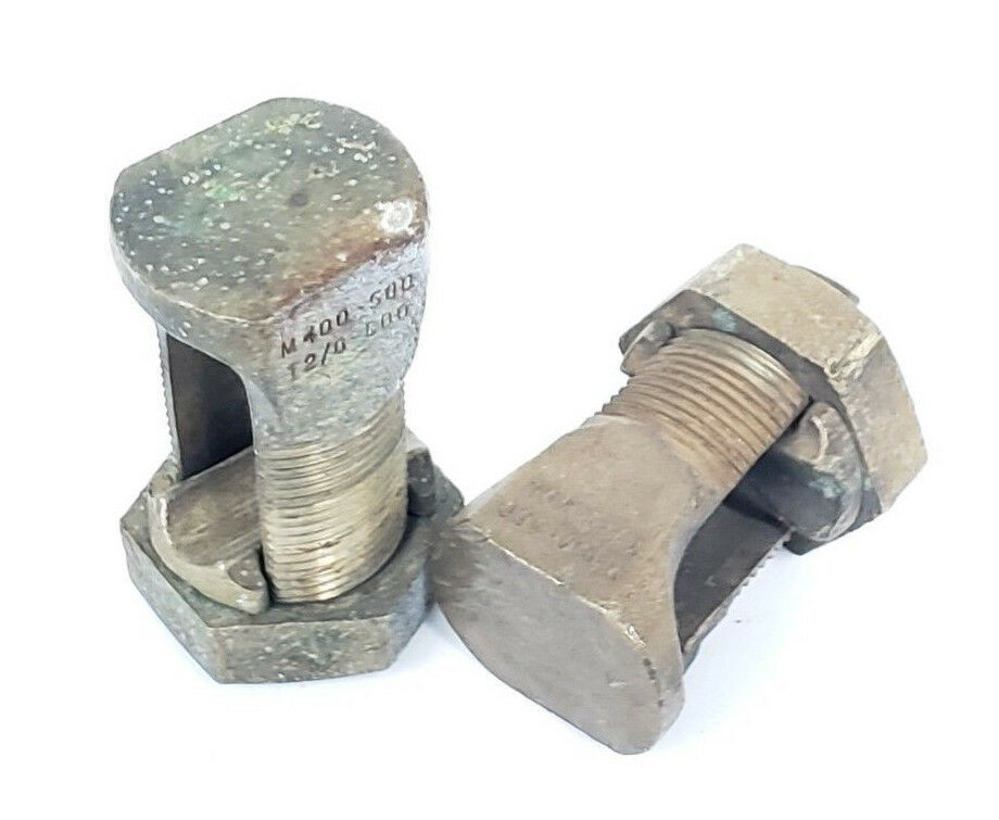Primary image for LOT OF 2 T&B THOMAS & BETTS 12T SPLIT BOLT CABLE CONNECTORS, M400-500, T2/0-500