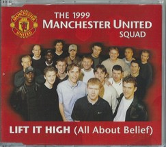 Manchester United Squad – Lift It High (All About Belief) 1999 Uk Cd Andy Pickle - £2.98 GBP