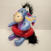 Mini Bean Bag Neoprene Swimming Eeyore 6&quot; Disney Store Winnie The Pooh N... - $8.90
