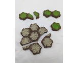 Lot Of (4) *BROKEN* Heroscape Hex Tiles - $8.90