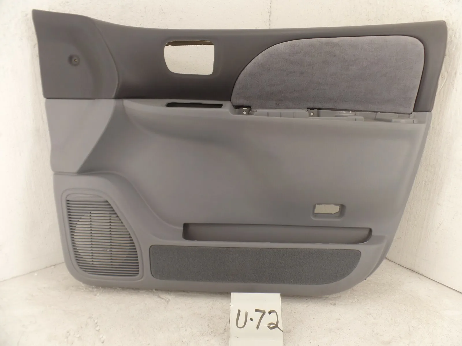 Primary image for OEM Toyota Front Door RH Trim Panel 1998-2003 Sienna Power Cloth Gray 6761008050