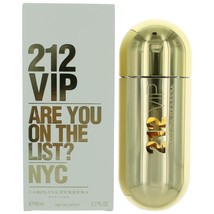 212 VIP by Carolina Herrera, 2.7 oz Eau De Parfum Spray for Women - £66.31 GBP