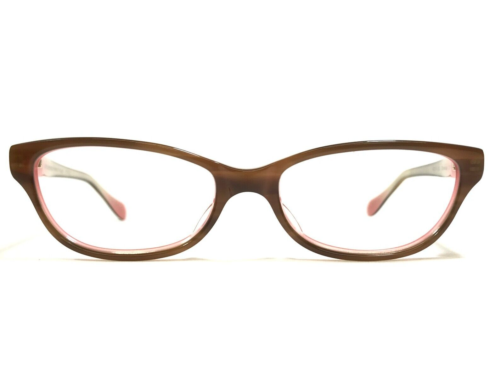 Primary image for Oliver Peoples Eyeglasses Frames Devereaux OTPI Brown Horn Pink 50-16-135