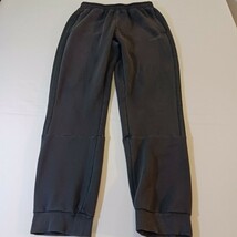 Adidas Elastic Waist Men&#39;s Black Joggers Sweatpants Size M Measured 27×29 - €13,12 EUR