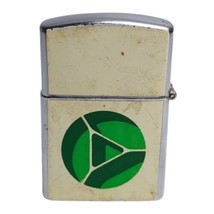 Vintage Merit Cigarettes Continental Cigarette Lighter Blue &amp; Green Logo - £6.03 GBP