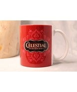 Celestial Seasonings Mug Red Geometrical 12oz Coffee Tea Cup 2016 New Ol... - £9.80 GBP