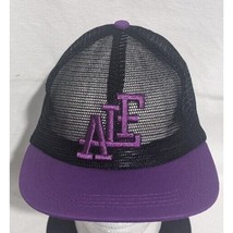 A**holes Live Forever Mesh Snapback Hat - Grunge Punk Purple Black - Pre-owned - £11.13 GBP