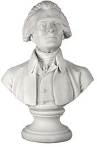 Thomas Jefferson American US President bust sculpture 20" - $355.41