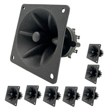 5Core Tweeter 3&quot; x 3&quot; Inch 94dB Sound Level PIEZO Horn Tweeter 8 Pieces Pack - £14.34 GBP