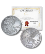 2 American Eagle Liberty Walking Coins TROY OUNCE OZ .999 Pure TITANIUM Rounds - $24.05