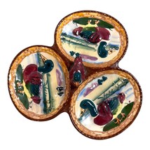 Vintage Mallard Duck Hand Painted Ceramic Divided Serving Dish Hunter Gi... - $386.56 MXN
