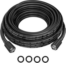 Pohir Pressure Washer Hose, Kink Resistant 25Ft Power Washer Replacement... - £23.46 GBP