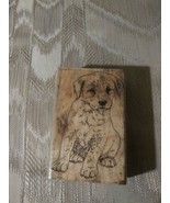 Stamp Cabana Puppy Labrador Retriever Lab Rubber Stamp Wood Mounted... - £13.22 GBP