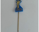 Vintage Limfa Limonade Plastic German Stick Lapel Hat Pin - $6.44