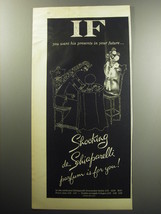 1957 Shocking de Schiaparelli Perfume Ad - If you want his presents - £14.50 GBP