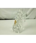 Lenox Fine Crystal Man &amp; Woman with gold highlight - £17.16 GBP