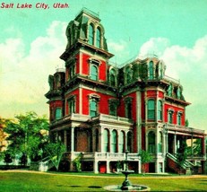 Gardo House Salt Lake City Utah UT UNP 1910s Vtg Postcard International Art O12 - £3.91 GBP