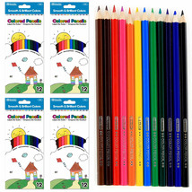 48 Bulk Colored Pencils Drawing Sketching Kids Coloring Art Gift School ... - £25.96 GBP