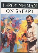 LeRoy Neiman The Safari Suite Prospectus 1997 Bull Elephant Lions Cheetah  - £30.20 GBP