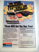 1983 Color Ad Monogram Model NASCAR #22 Bobby Allison Miller - £6.42 GBP