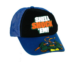 2003 Teenage Mutant Ninja Turtles TMNT Shell Shock &#39;Em Youth Baseball Hat Cap - £7.56 GBP