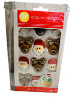 Wilton Reindeer, Santa Royal Icing Decorations, 12 Count - $14.73