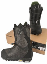 BRAND NEW $600 Burton SLX Snowboard Boots!   Black  Size 7   2017   Burtons Best - £358.87 GBP